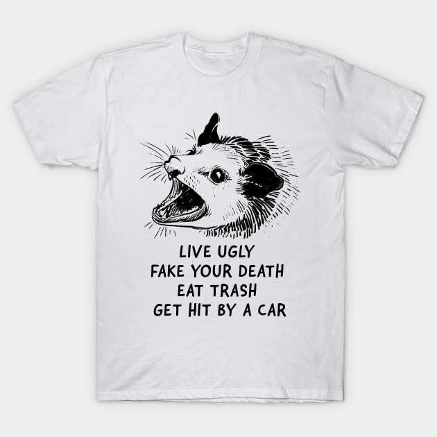 OPOSSUM QUOTES T-Shirt by RickandMorty